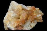 Natural, Red Quartz Crystal Cluster - Morocco #134222-2